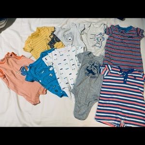 Baby boy bundle 12 months clothes.